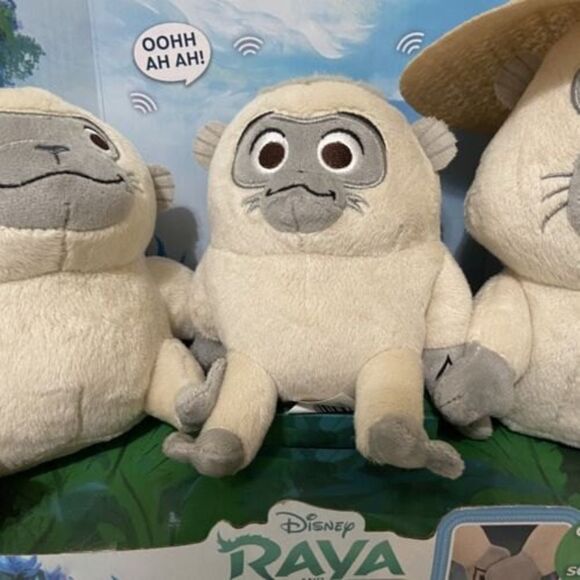 Disney Raya and the Last Dragon Chattering Ongis Plush 3-Piece Set 2021 New - Picture 3 of 8